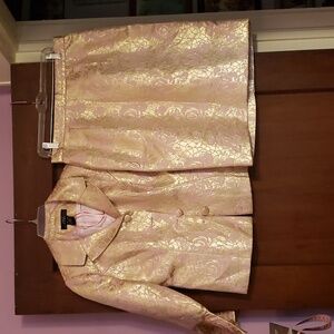 Ladies brocade suit